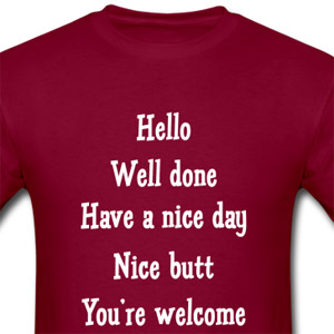 Hello Well done Have a nice day Nice butt